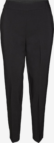 Coupe slim Pantalon à plis 'MIRA' VERO MODA en noir : devant