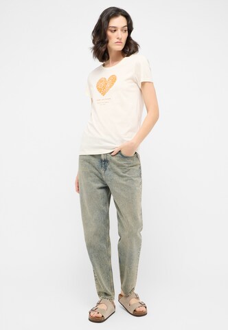 MUSTANG Loose fit Jeans 'Style Charlotte Tapered' in Beige