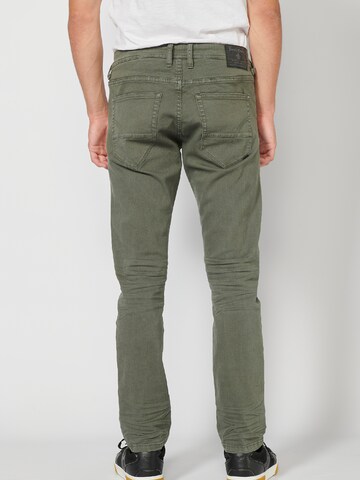 KOROSHI Regular Jeans in Green