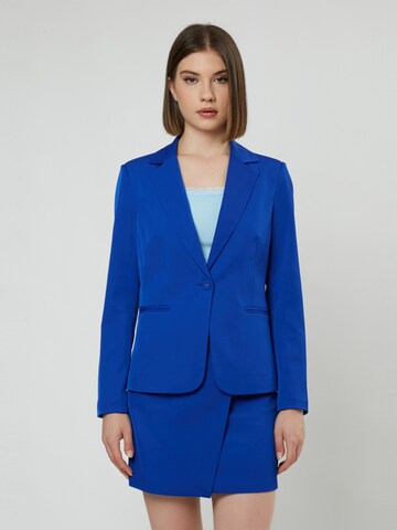 Blazer Influencer en bleu : devant