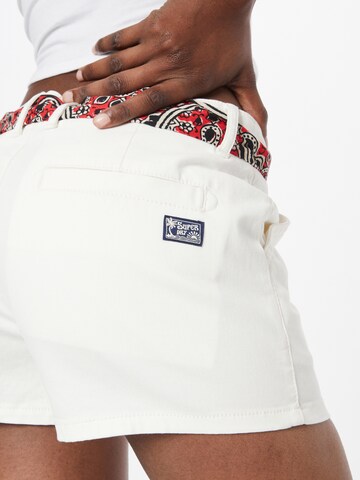 Superdry Slim fit Chino Pants in White