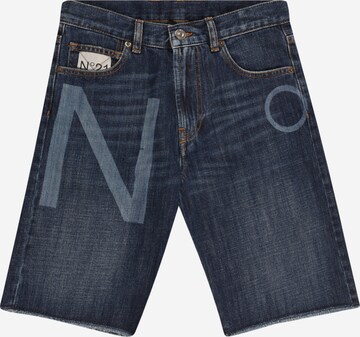 N°21 Regular Shorts in Blau: predná strana