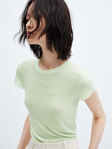 T-shirt 'TILOS' MANGO en vert