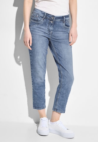 CECIL Loosefit Jeans in Blau