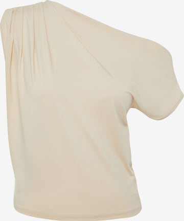 Trendyol Blouse in Beige: front
