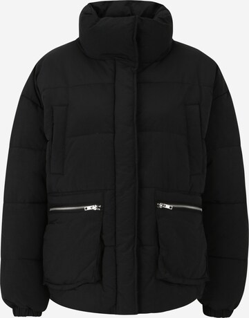 Missguided Between-Season Jacket in Black: front