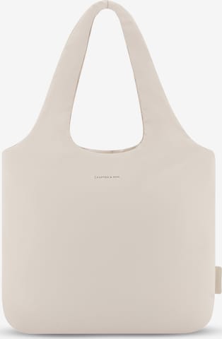 Kapten & SonTorba za na rame - bež boja: prednji dio