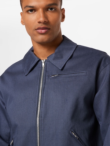 ABOUT YOU Between-Season Jacket 'Edgar' in Blue