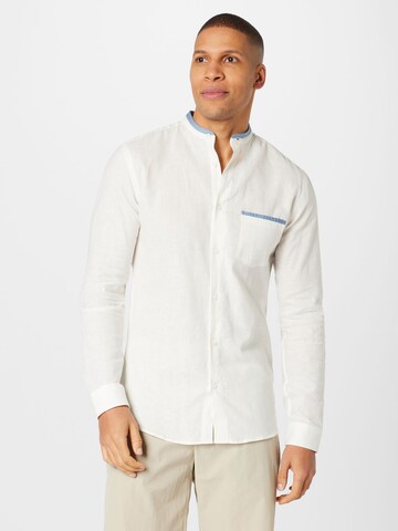 Lindbergh Slim fit Koszula w kolorze biały: przód