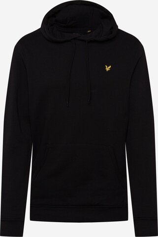 Lyle & Scott Sweatshirt in Zwart: voorkant