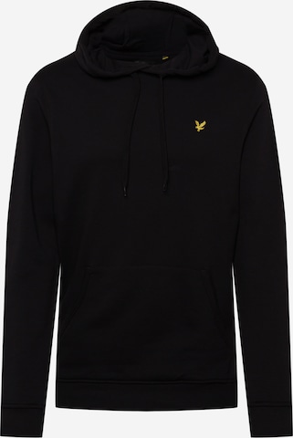 Lyle & Scott Sweatshirt in Zwart: voorkant