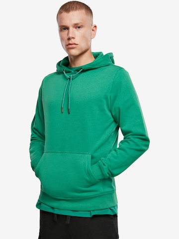 Urban Classics Sweatshirt 'Terry' in Green: front