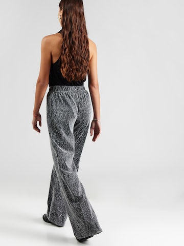 PIECES Wide leg Broek 'PCMAEVE' in Zwart