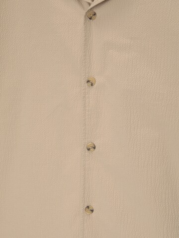 Pull&Bear Comfort fit Srajca | rjava barva