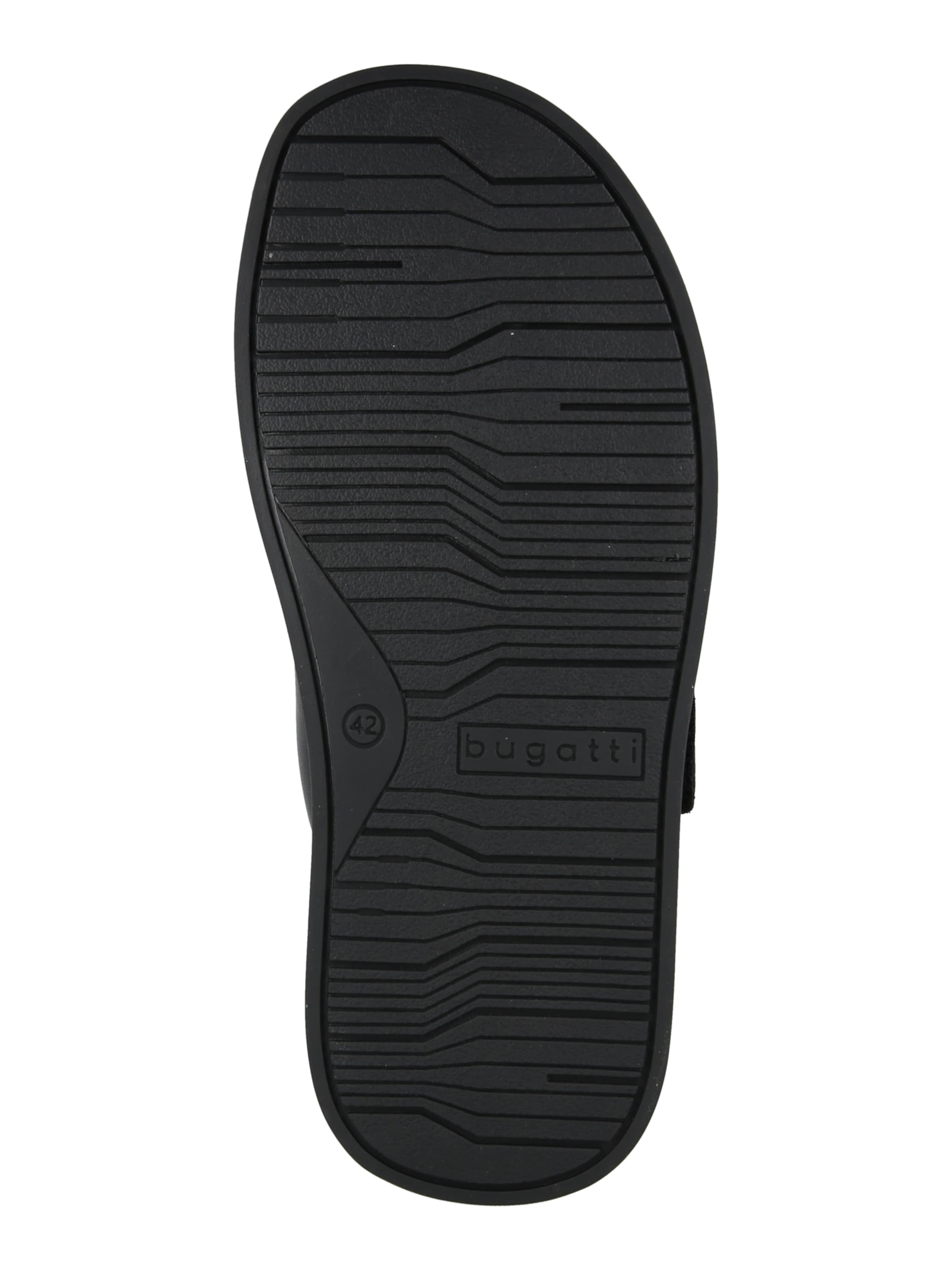 bugatti - Sapato aberto em preto