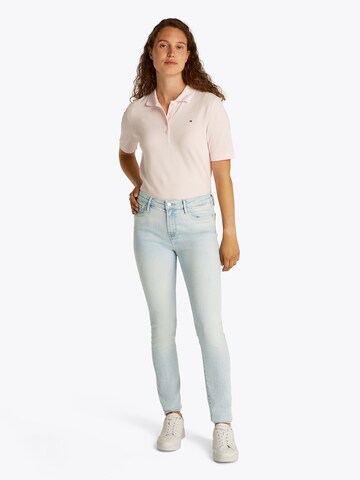 TOMMY HILFIGER Skinny Kavbojke | modra barva
