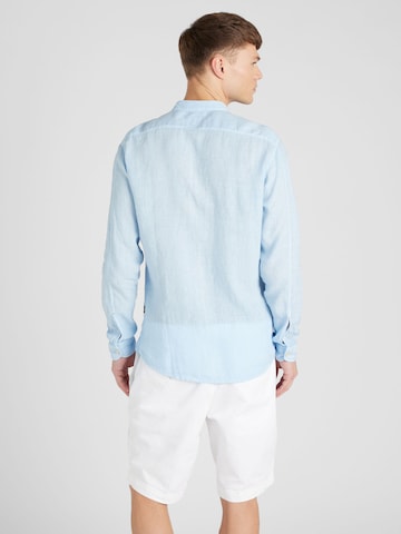 BOSS Regular fit Button Up Shirt 'Race' in Blue