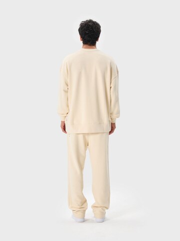 Ossy Homer Sweatshirt '450 GSM Heavy Cotton Oversize' in Beige