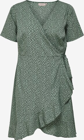 Robe 'LIVIA' ONLY Carmakoma en vert : devant