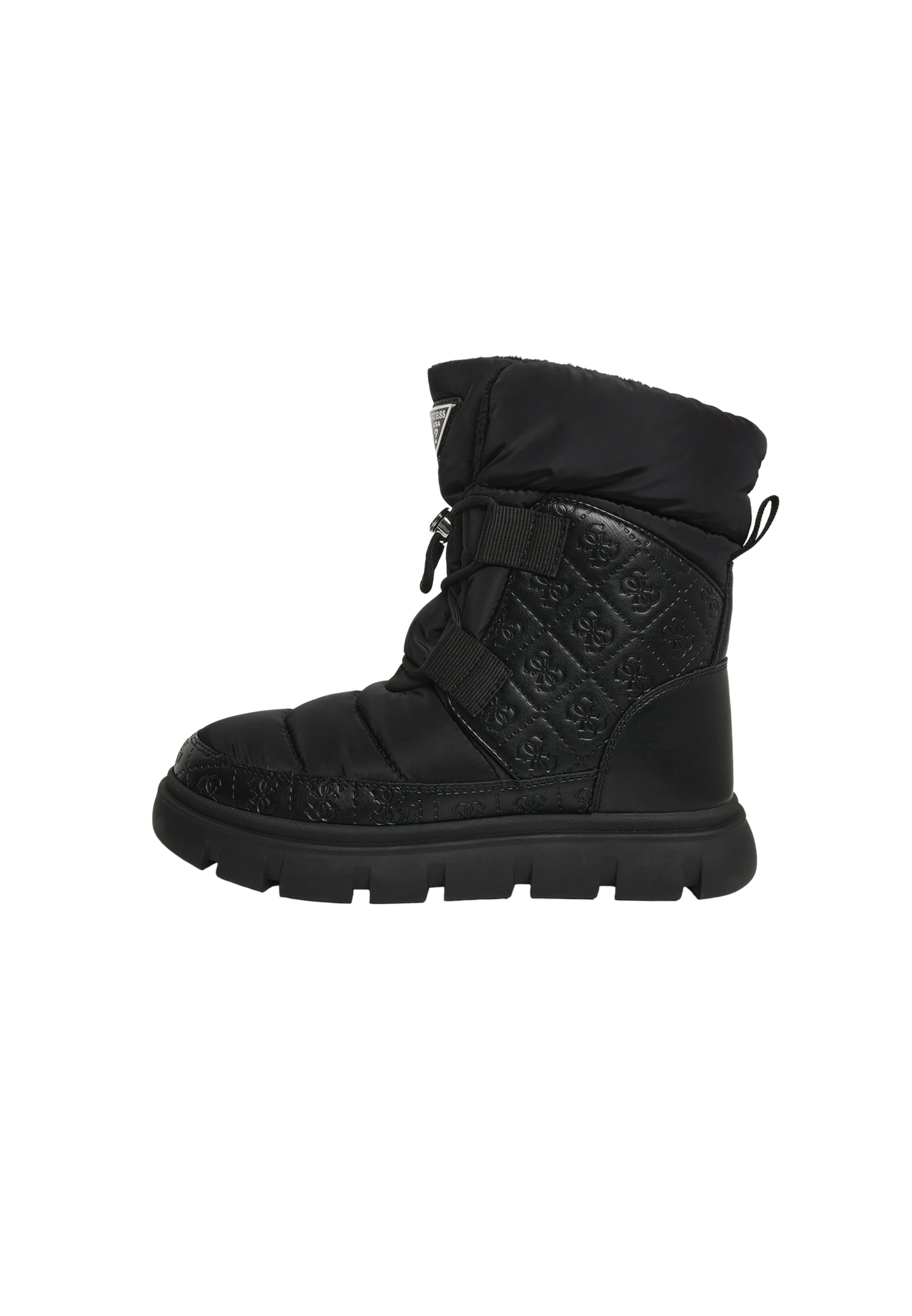 GUESS - Botas de neve 'MABRY' em preto: frente