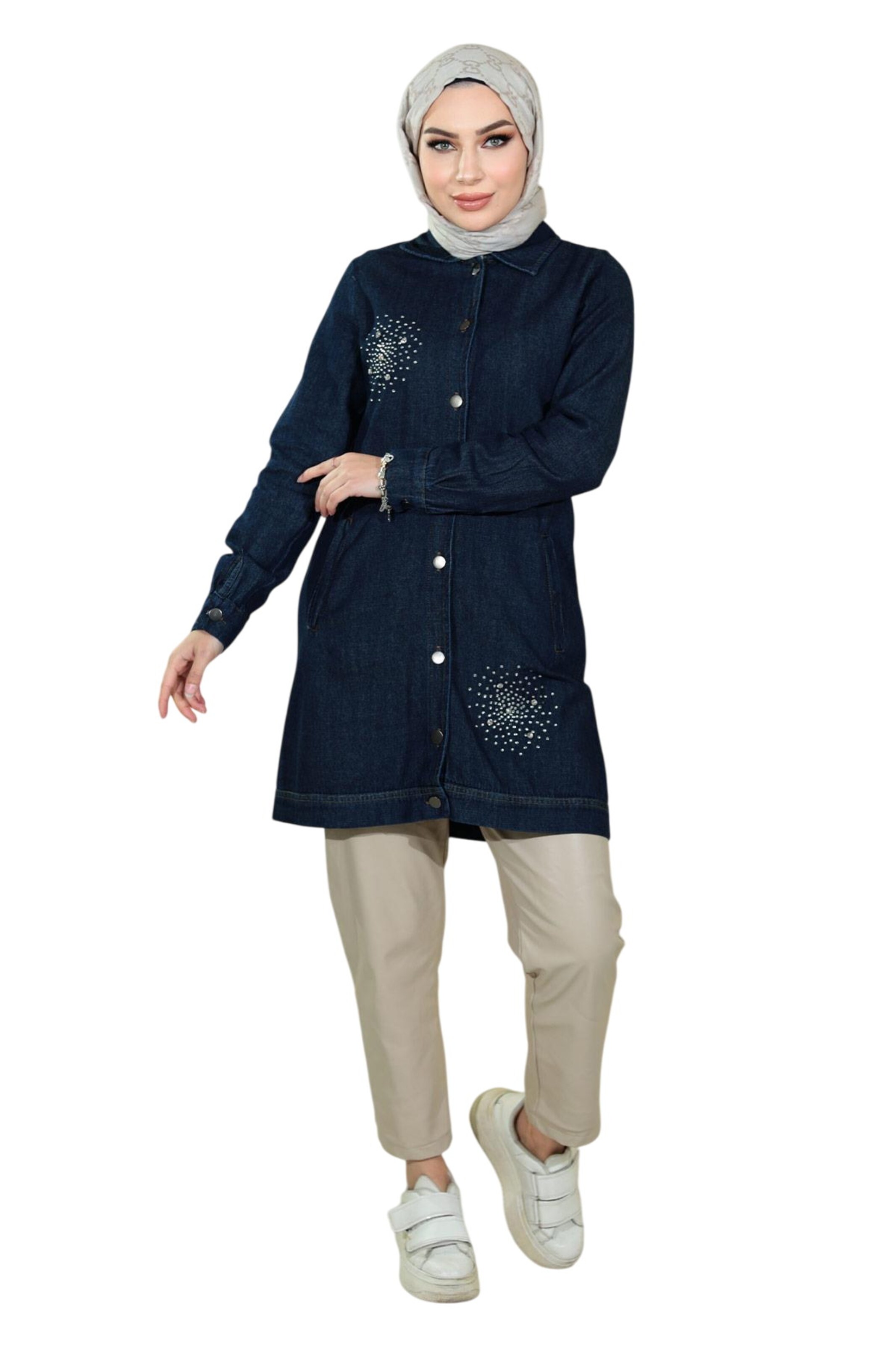 MODAMIHRAM Blouse in Blauw