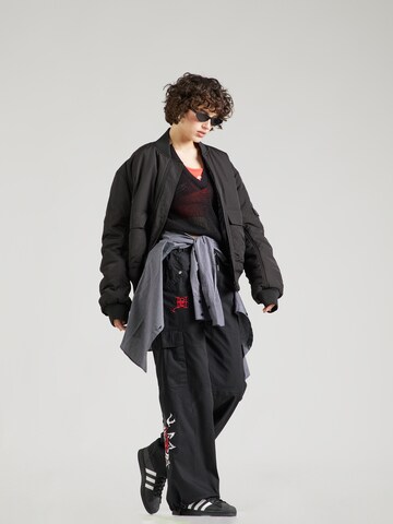 Ed Hardy Loosefit Hose 'SWALLOW' in Schwarz