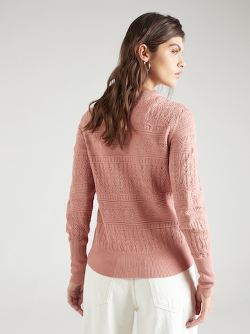 VILA Sweater 'EMINA' in Pink