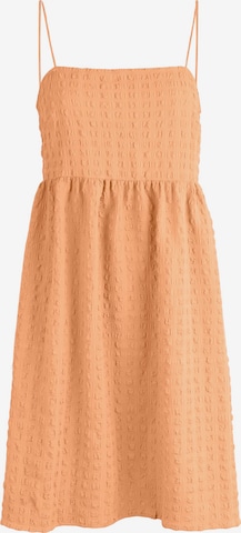 PIECES Summer Dress 'Solo' in Orange: front