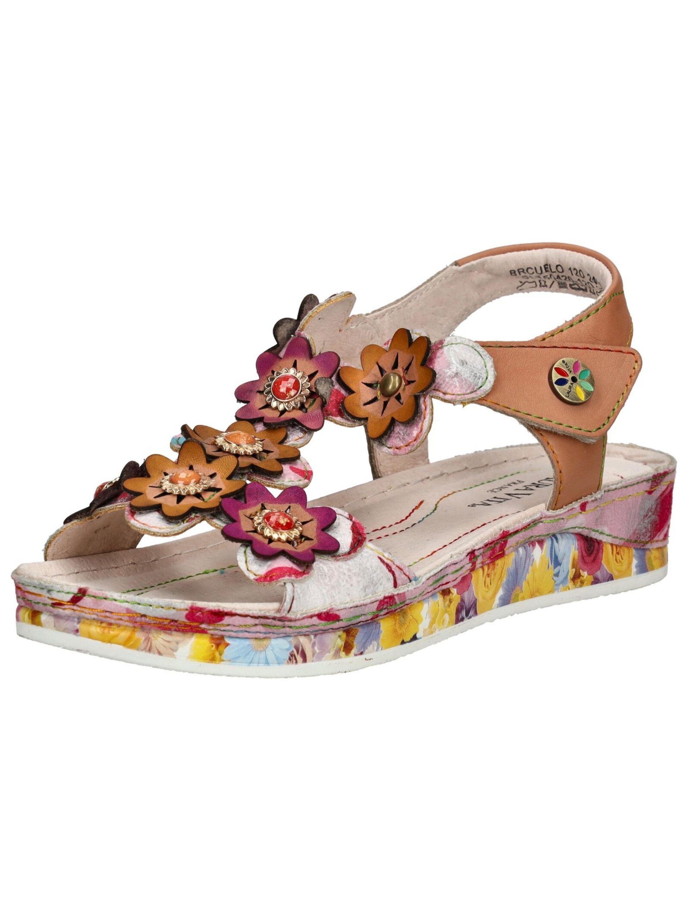 Sandalo di Laura Vita in colori misti: frontale
