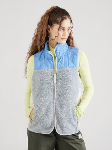 The Jogg Concept Bodywarmer 'BERRI' in Blauw: voorkant