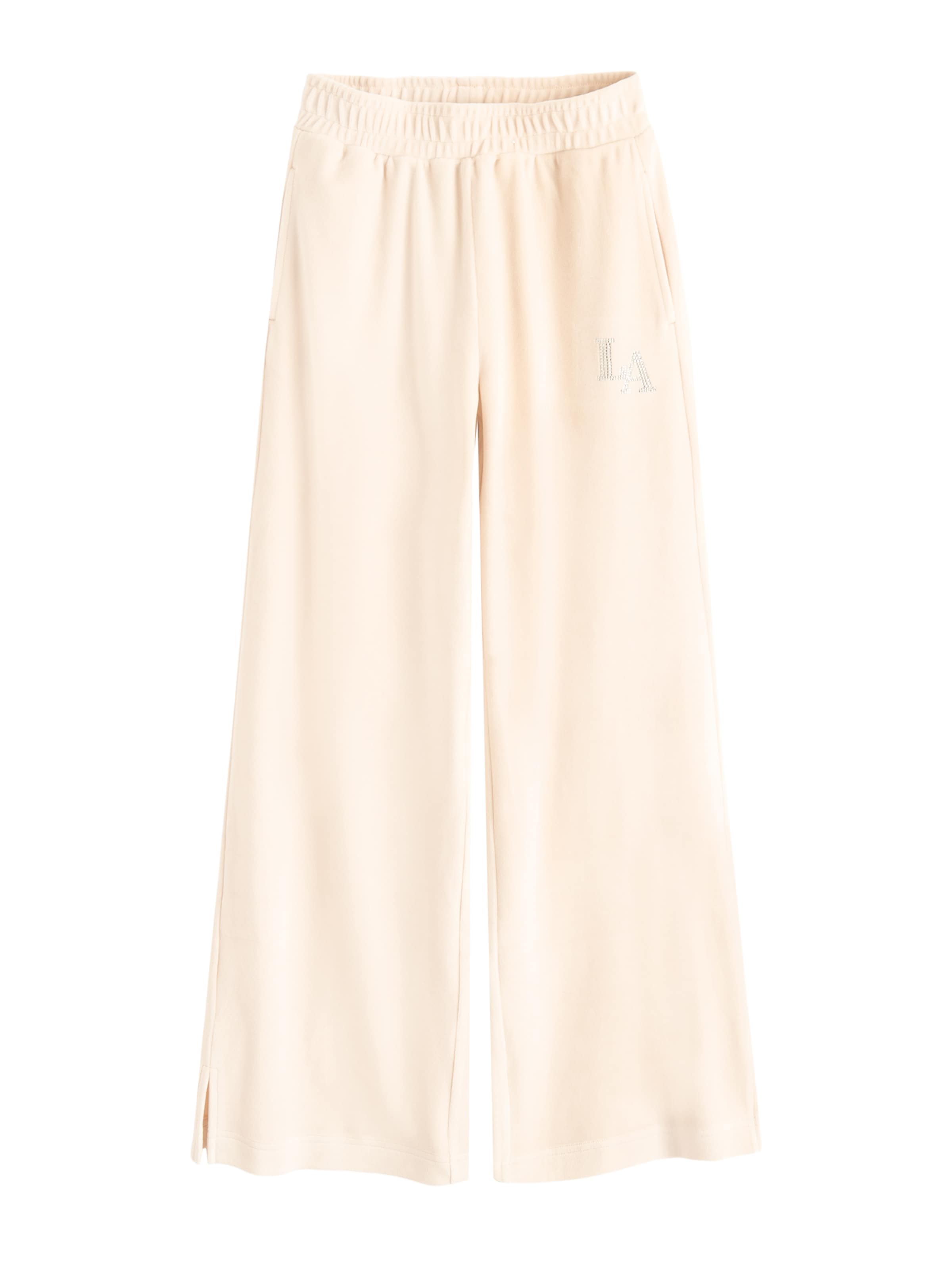 Cool Club - Pierna ancha Pantalón en beige: frente