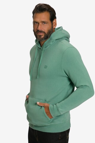 Sweat-shirt JP1880 en vert : devant