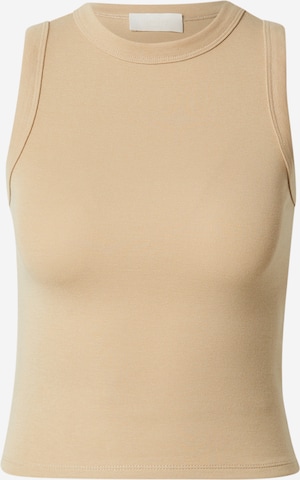 Haut 'Ria' LeGer by Lena Gercke en beige : devant