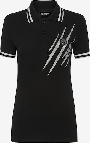 T-shirt 'Scratch' Plein Sport en noir : devant