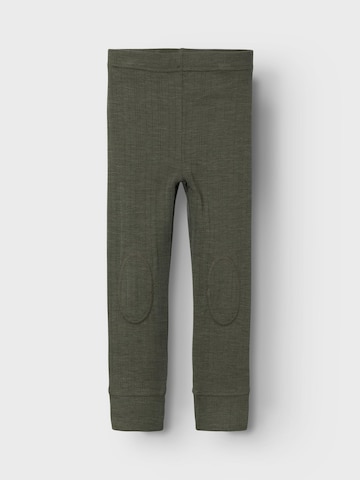 NAME IT Slimfit Leggingsit 'Wang' värissä vihreä