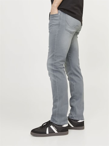 JACK & JONES Slimfit Jeans in Grau