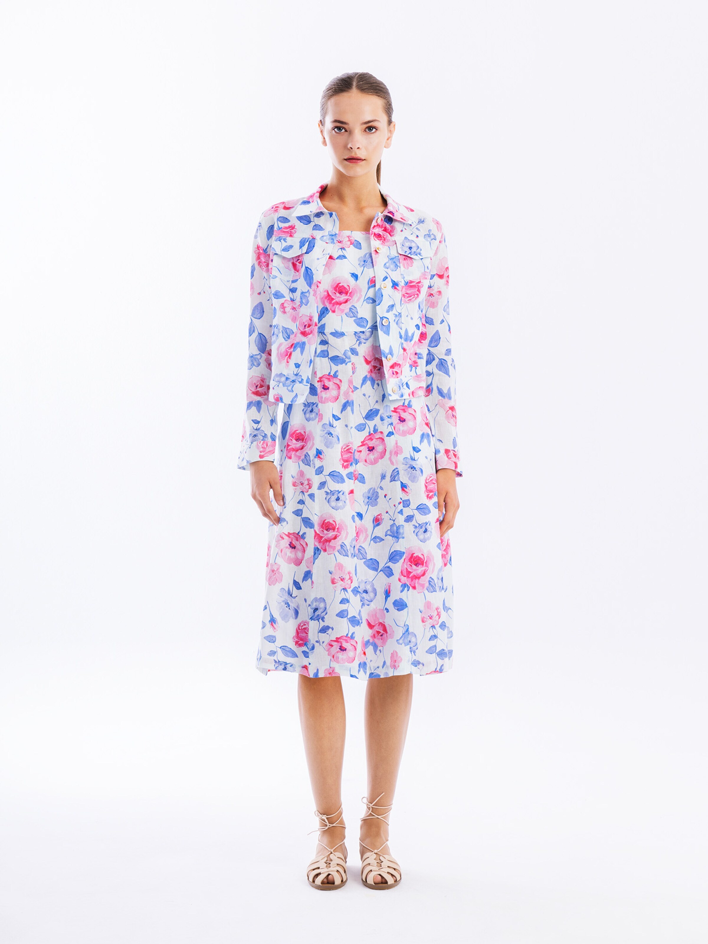 Haris Cotton Between-season jacket 'Haris Cotton' in White: front