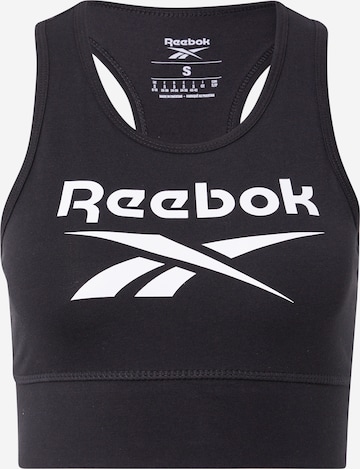 Reebok Bralette Sports Bra 'Identity' in Black: front