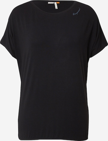 Ragwear Koszulka 'PECORI' w kolorze czarny: przód
