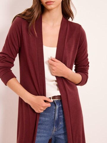 Lipsy Knit Cardigan in Red