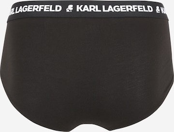 Slip di Karl Lagerfeld in nero