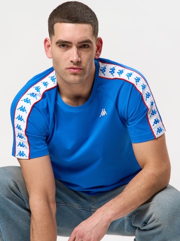 KAPPA - Ajuste confortable Camisa ' Banda Coen ' en azul