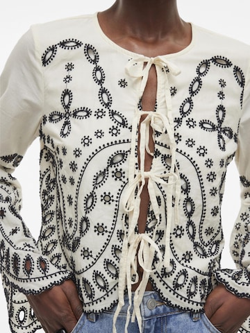 ROUGE EDIT Blouse in Beige