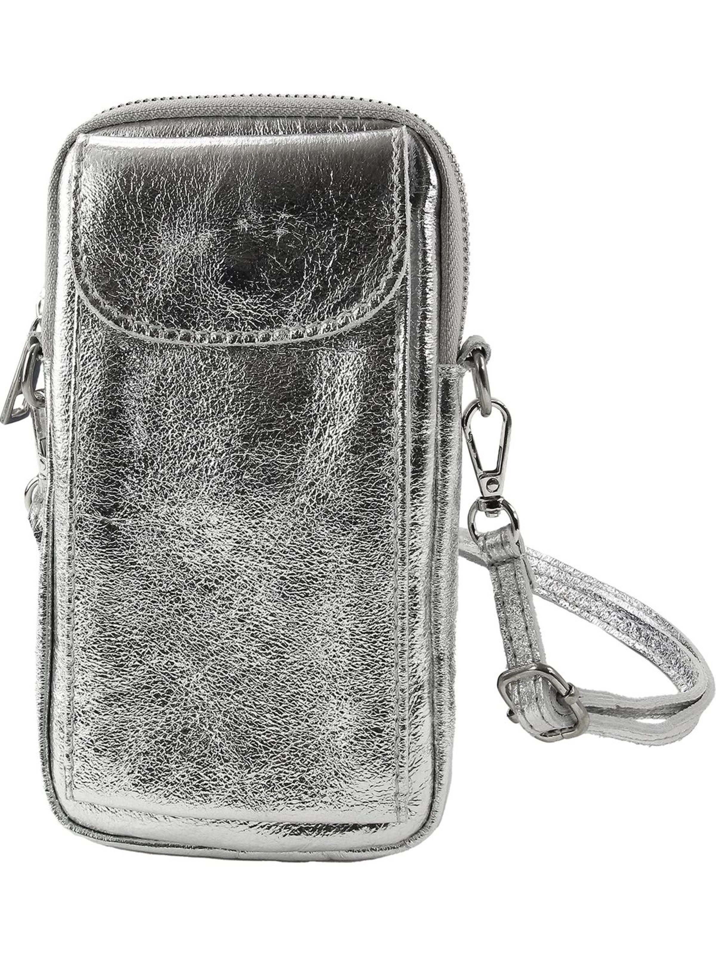 Toscanto Shoulder Bag in Silver: front