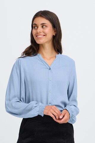 Chemisier 'FRMosana' Fransa en bleu : devant