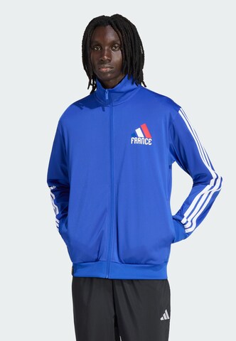 Veste de sport 'FIFA Fussball-Weltmeisterschaft™ 2026 Frankreich' ADIDAS PERFORMANCE en bleu : devant