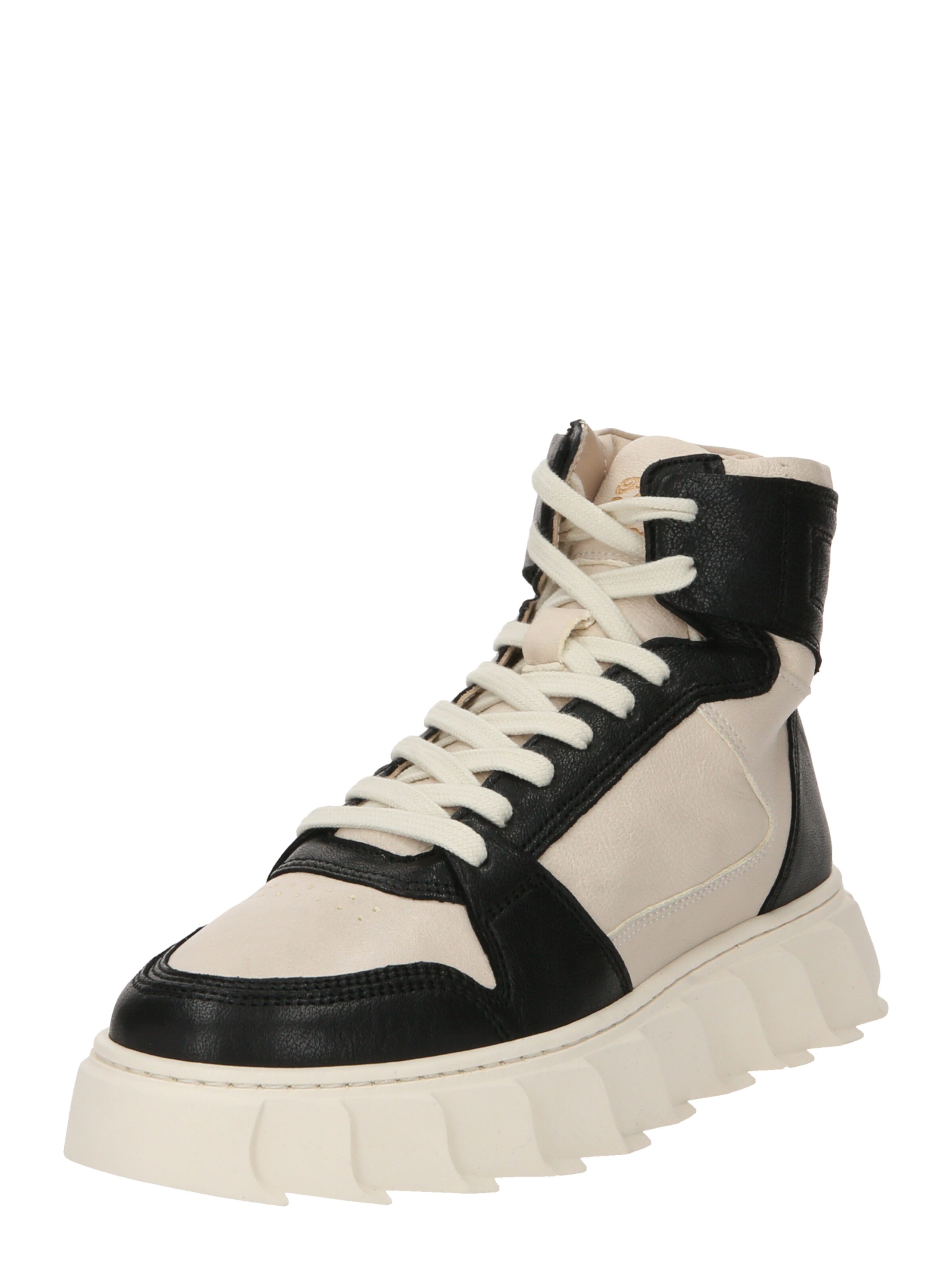 Apple of Eden Sneakers hoog 'Love' in Crème ABOUT YOU