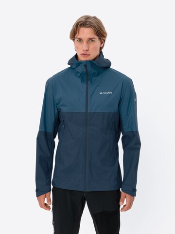VAUDE Outdoorjas 'Simony' in Blauw: voorkant