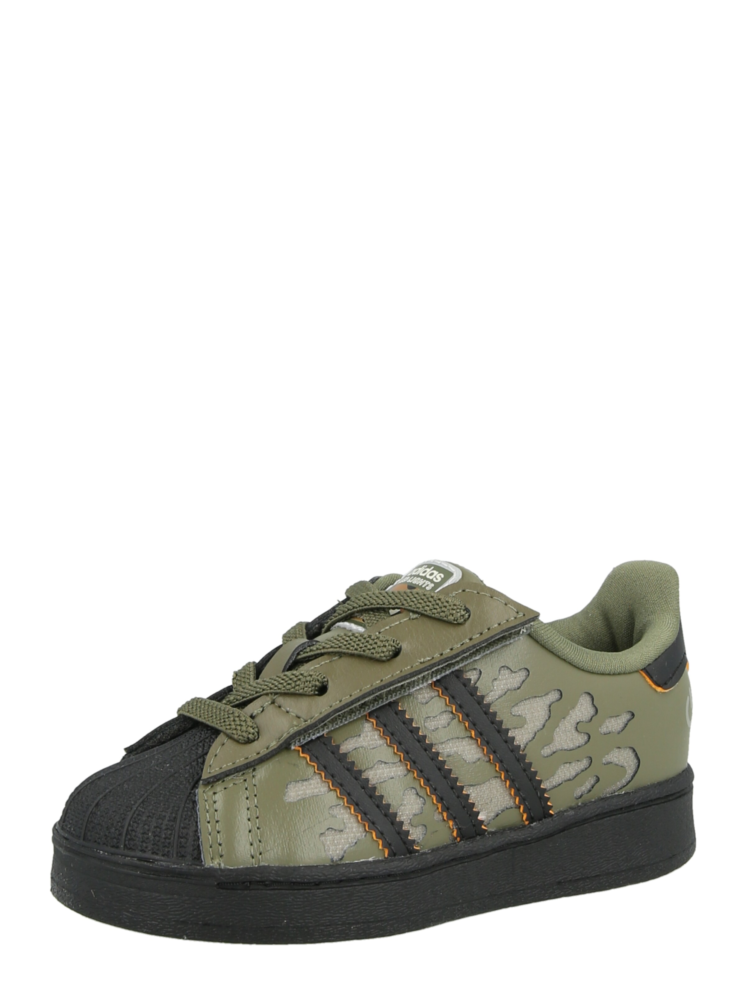 ADIDAS ORIGINALS Tenisky 'SUPERSTAR', veľkosť 19 - kaki / čierna, Produkt