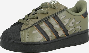 ADIDAS ORIGINALS Tennarit 'SUPERSTAR' värissä vihreä: etupuoli